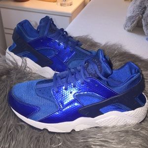 Blue Nike Air Huarache